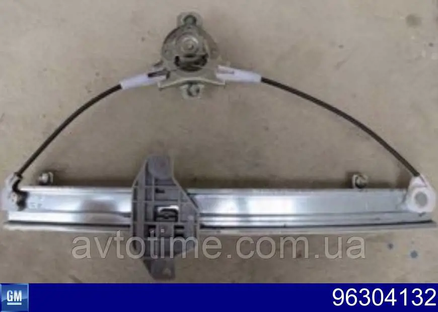 Mecanismo de acionamento de vidro da porta traseira esquerda General Motors 96304132 preço, a partir de 31,33 USD