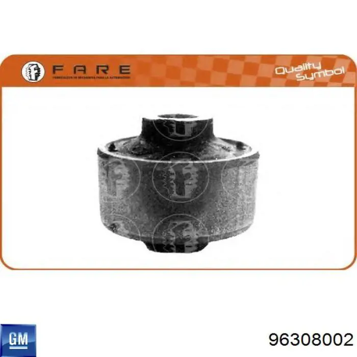 96308002 General Motors Bloco silencioso dianteiro do braço oscilante inferior