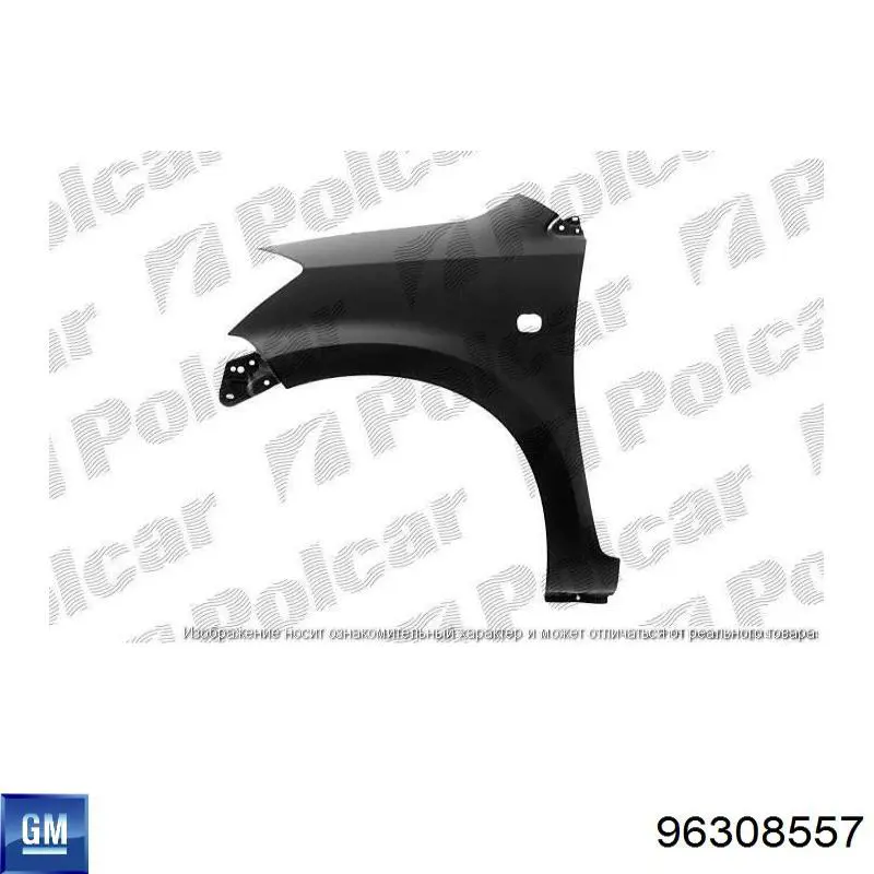 Pára-lama dianteiro direito General Motors 96308555 preço, a partir de 99,61 USD