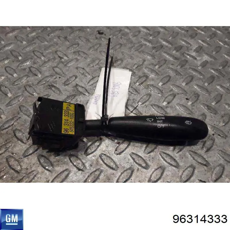 96314333 General Motors Comutador direito instalado na coluna da direção