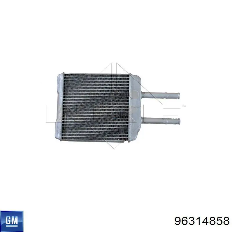 Compre 96314858 General Motors Radiador de forno (de aquecedor)