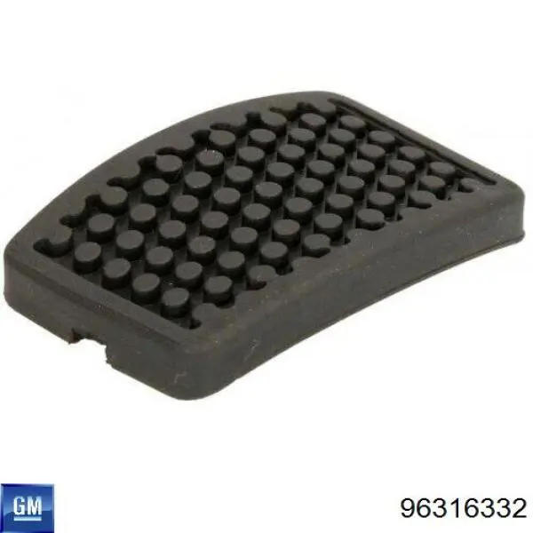 96316332 General Motors Placa sobreposta de pedal de embraiagem