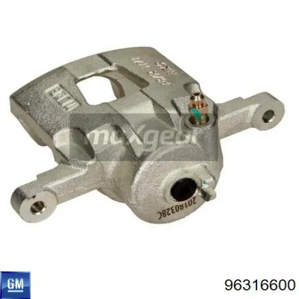 Compre 96316600 General Motors Suporte do freio dianteiro direito