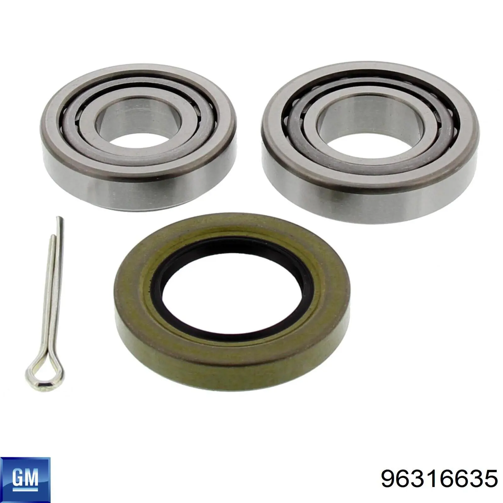 96316635 General Motors Rolamento interno de cubo traseiro