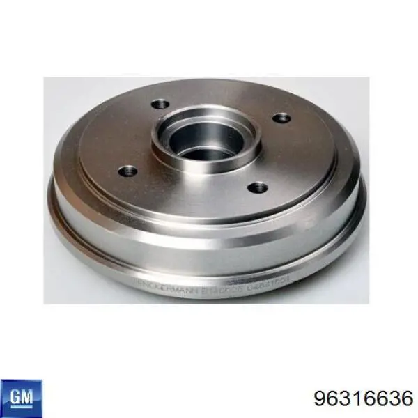 Tambor do freio traseiro General Motors 96316636 preço, a partir de 35,88 USD