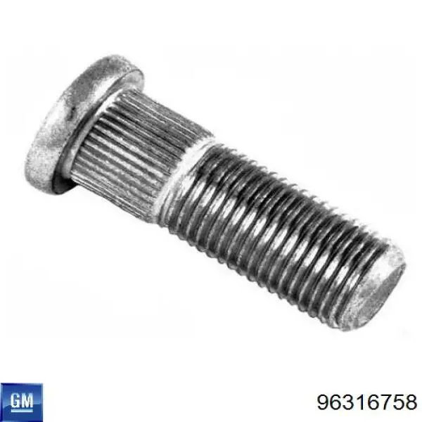 96316758 General Motors Prego de roda traseiro