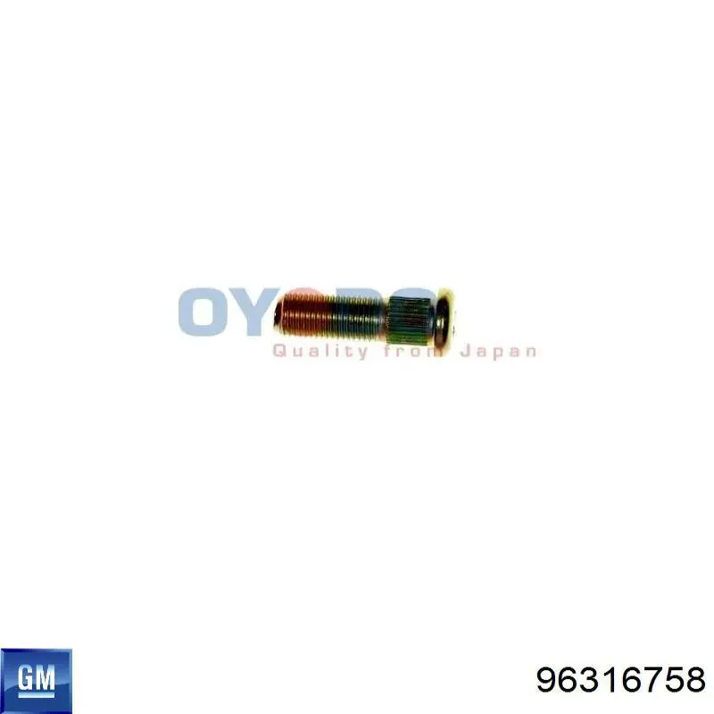 Prego de roda traseiro General Motors 96316758 preço, a partir de 3,20 USD