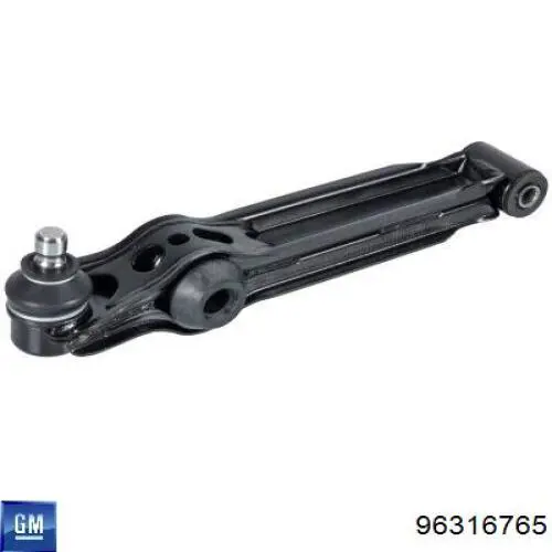 96316765 General Motors Braço oscilante inferior esquerdo/direito de suspensão dianteira