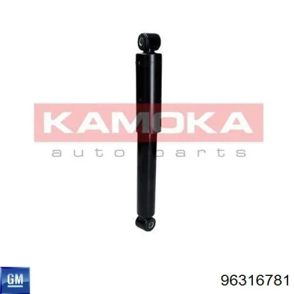 Compre 96316781 General Motors Amortecedor traseiro