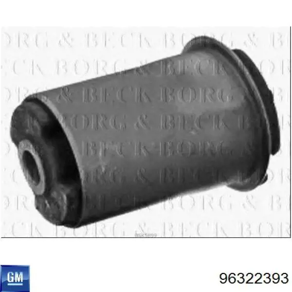 96322393 General Motors Bloco silencioso de viga traseira (de plataforma veicular)