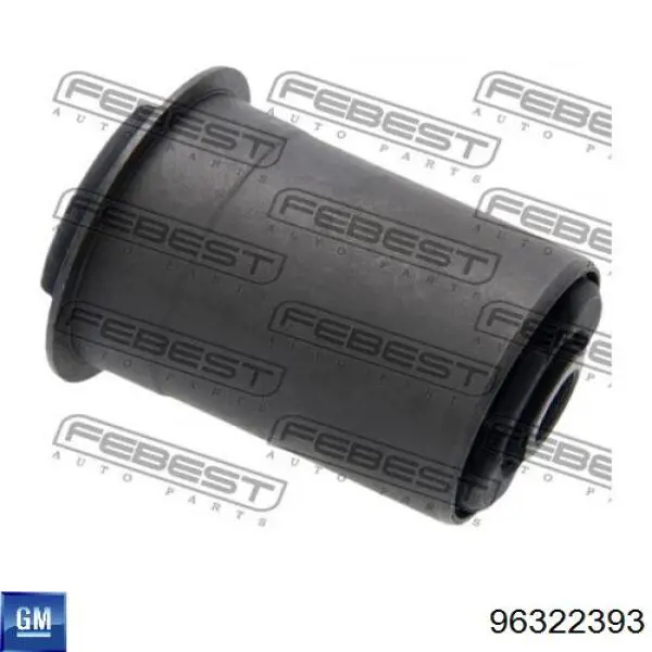 Compre 96322393 General Motors Bloco silencioso de viga traseira (de plataforma veicular)