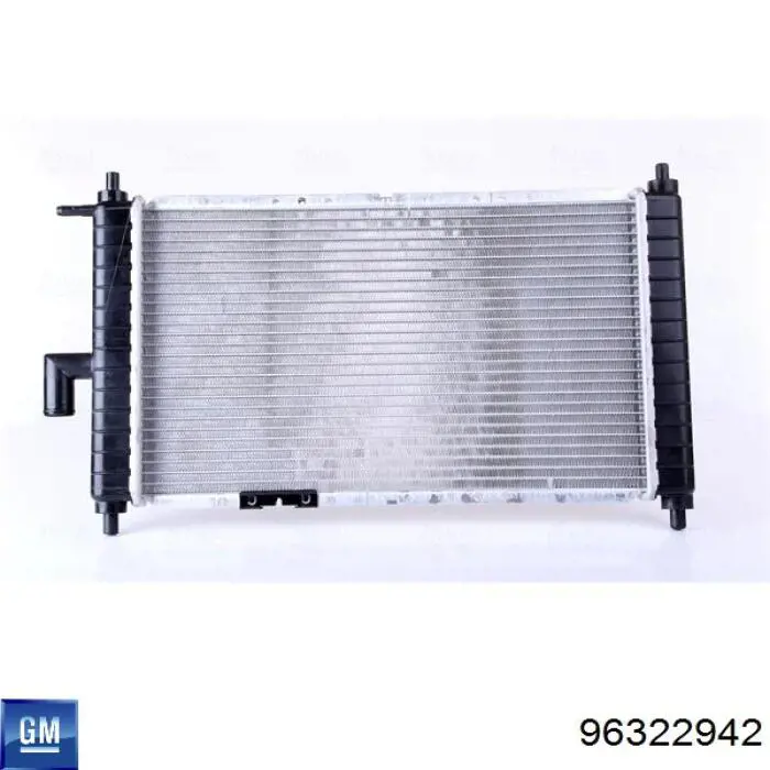 Radiador de esfriamento de motor General Motors 96322942 preço, a partir de 68,10 USD