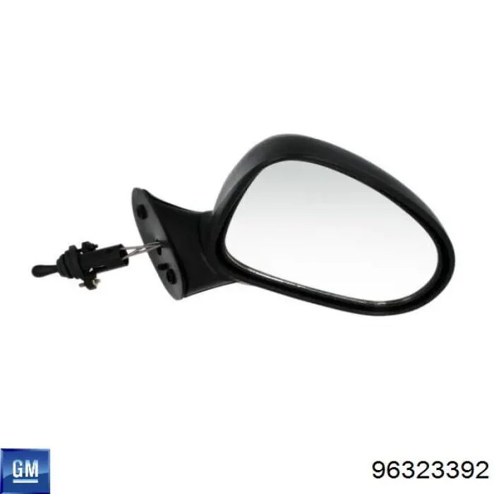 96323392 General Motors Espelho de retrovisão direito