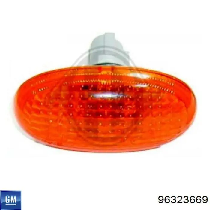 Luz intermitente no pára-lama General Motors 96323669 preço, a partir de 9,80 USD