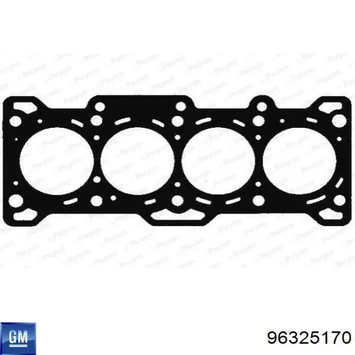 Vedante de cabeça de motor (CBC) General Motors 96325170 preço, a partir de 37,83 USD