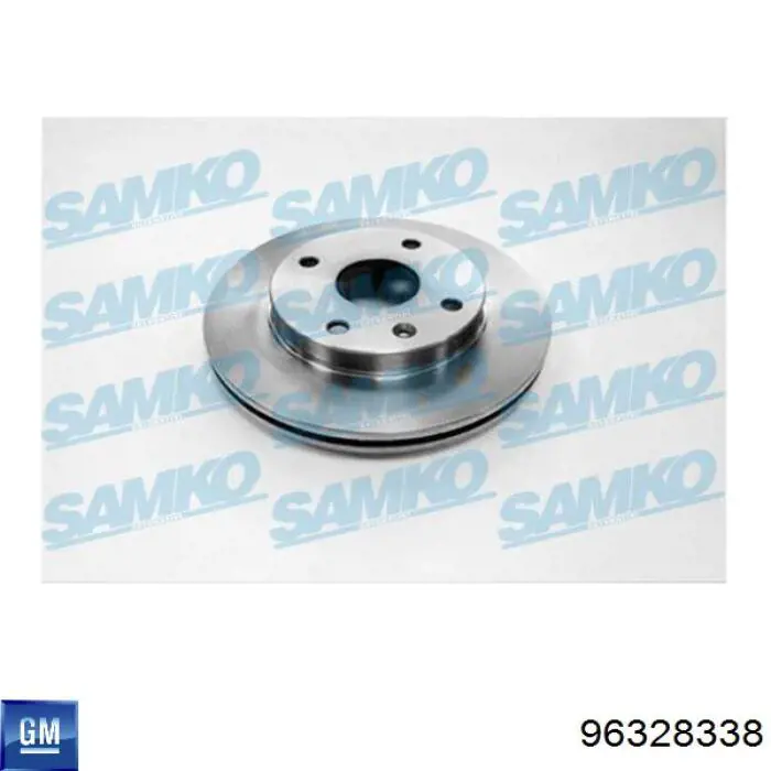 Disco do freio dianteiro General Motors 96328338 preço, a partir de 32,71 USD