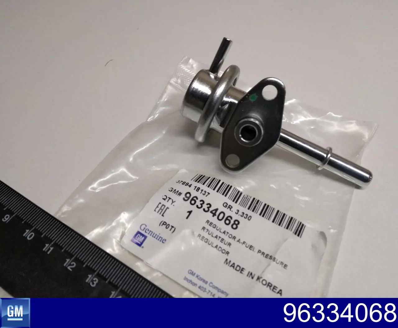 Regulador de pressão de combustível na régua de injectores General Motors 96334068 preço, a partir de 18,78 USD
