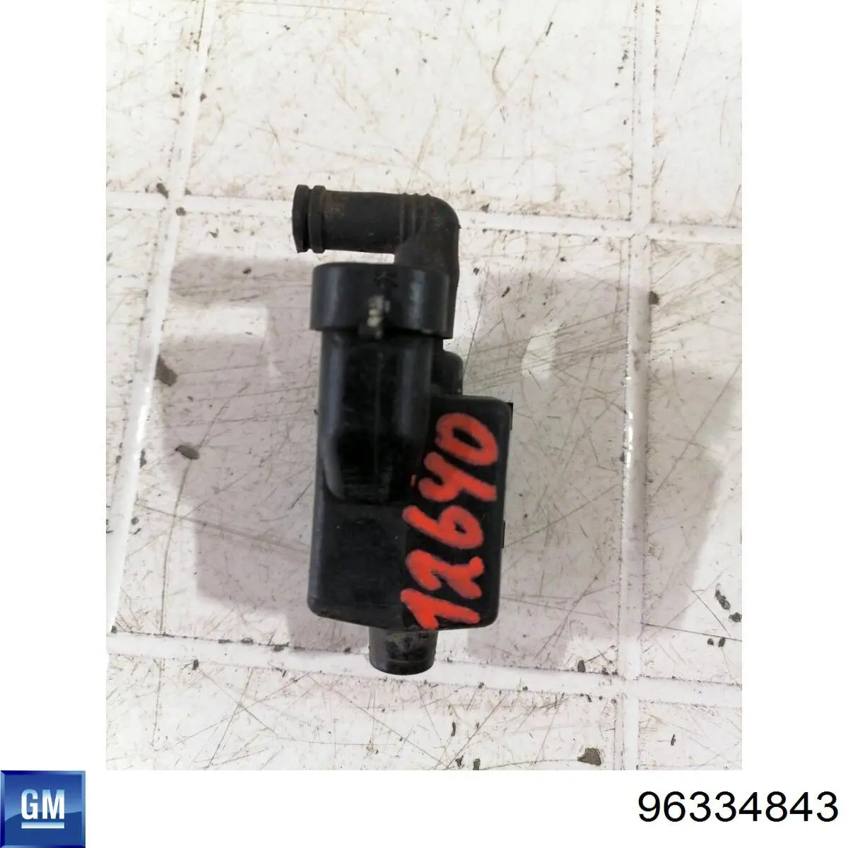 Válvula de adsorvedor dos vapores de combustível Peugeot/Citroen 96334843