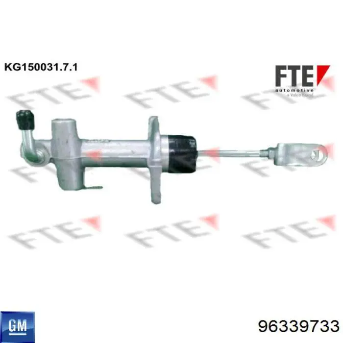 Compre 96339733 General Motors Cilindro mestre de embraiagem