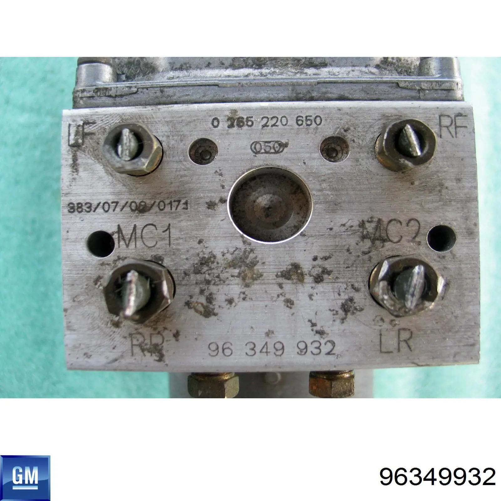 Unidade hidráulico de controlo ABS General Motors 96349932 preço, a partir de 105,15 USD
