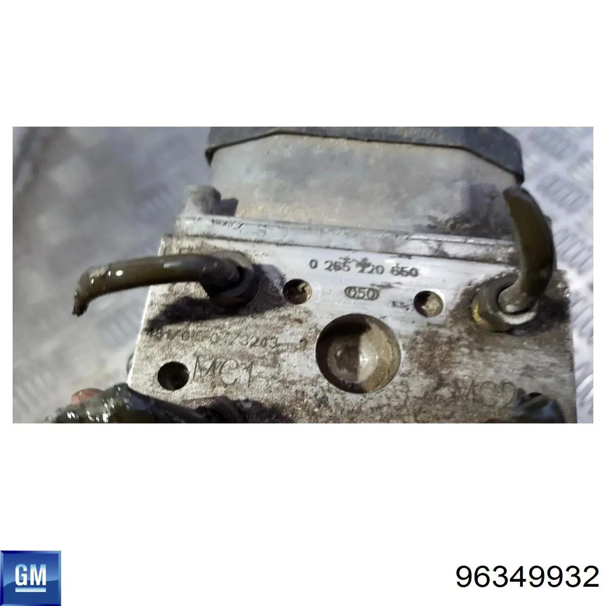 Compre 96349932 General Motors Unidade hidráulico de controlo ABS