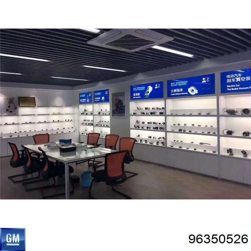 Compre 96350526 General Motors Rolo parasita da correia do mecanismo de distribuição de gás