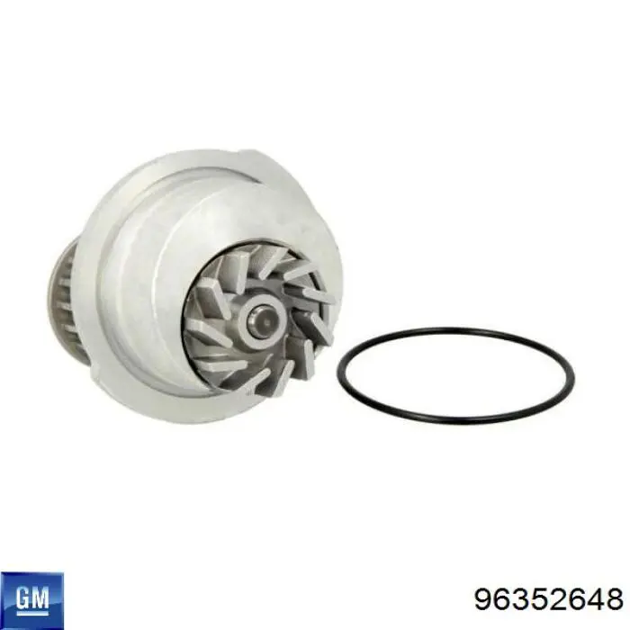 Bomba de água (bomba) de esfriamento General Motors 96352648 preço, a partir de 57,40 USD