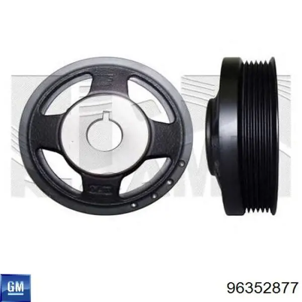 Polia de cambota General Motors 96352877 preço, a partir de 45,97 USD