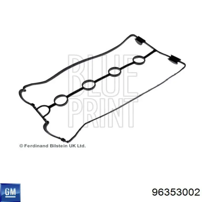 96353002 General Motors Vedante de tampa de válvulas de motor