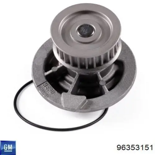 Compre 96353151 General Motors Bomba de água (bomba) de esfriamento