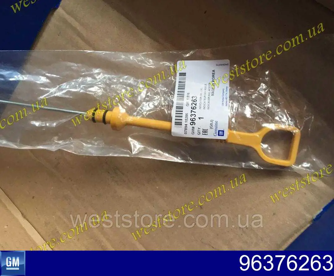 P96352131 General Motors Sonda (indicador) do nível de óleo no motor