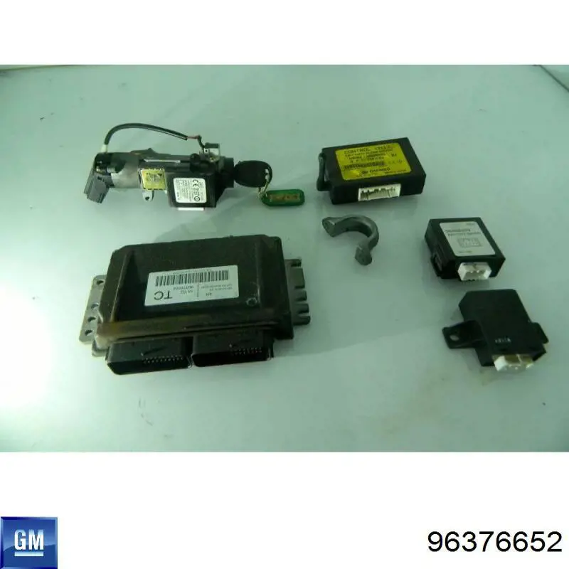 96376652 General Motors Módulo de direção (Centralina eletrônica) de motor