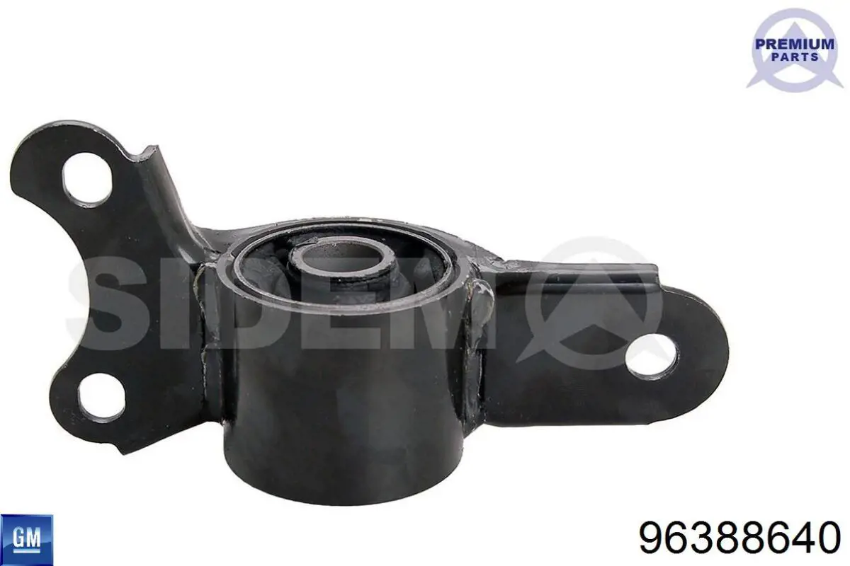Compre 96388640 General Motors Bloco silencioso dianteiro do braço oscilante inferior