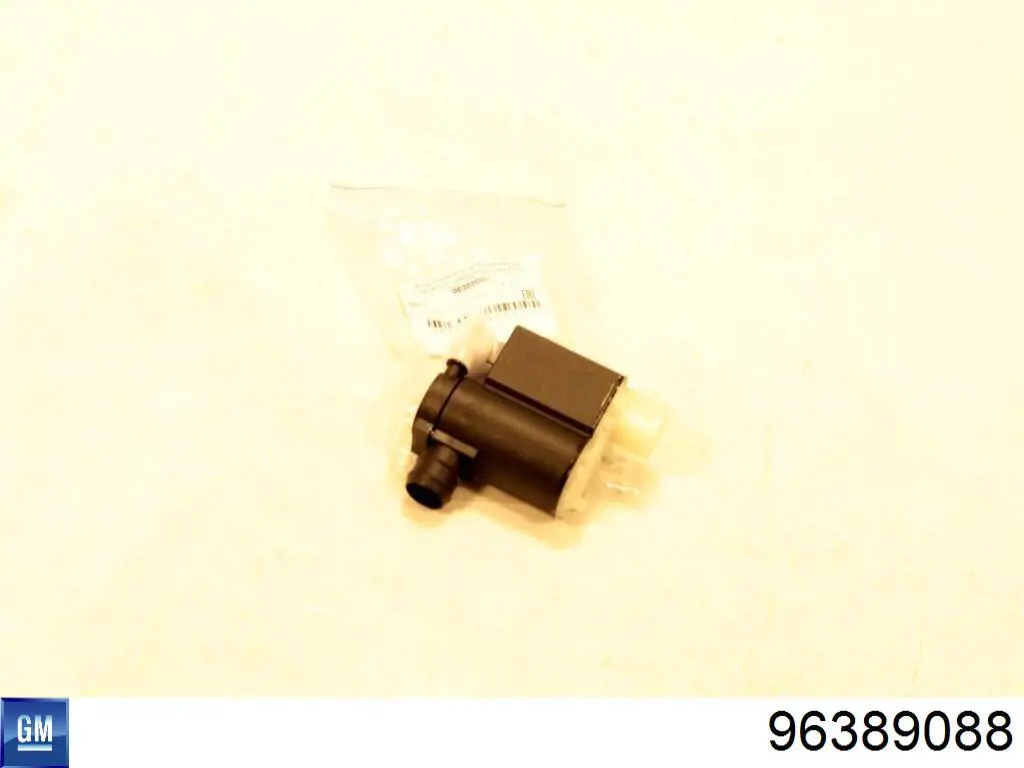 96389088 General Motors Bomba de motor de fluido para lavador de vidro dianteiro