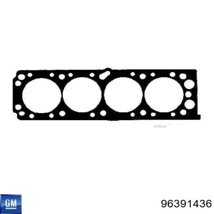 96391436 General Motors Vedante de cabeça de motor (CBC)