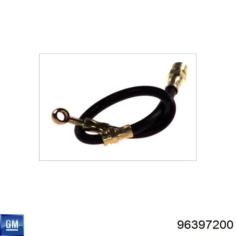 Mangueira do freio dianteira esquerda General Motors 96397200 preço, a partir de 10,32 USD