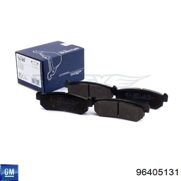 Sapatas do freio traseiras de disco General Motors 96405131 preço, a partir de 24,18 USD