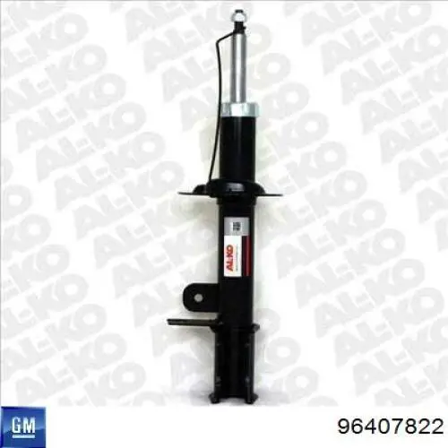 Compre 96407822 General Motors Amortecedor traseiro direito