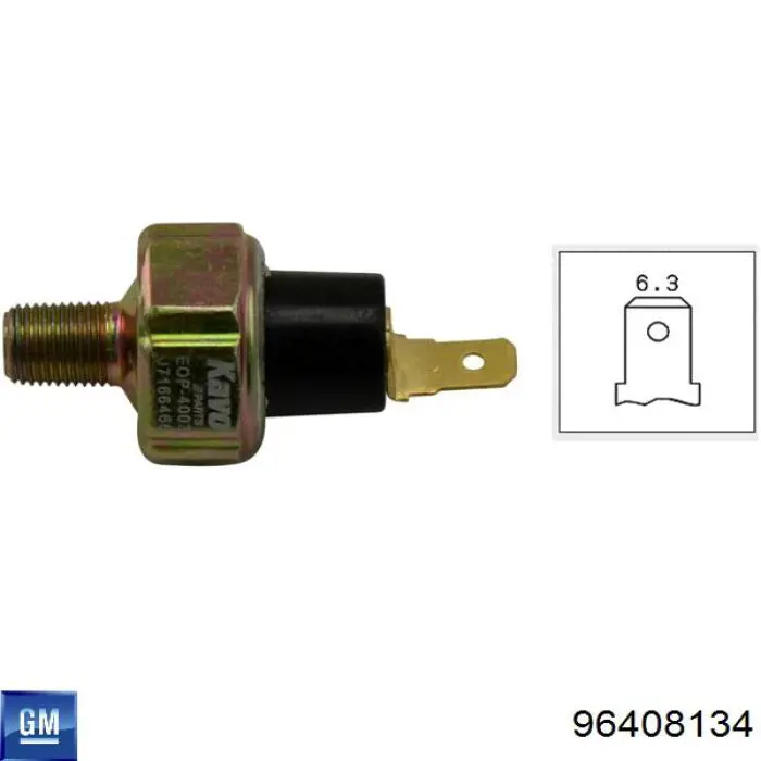 Compre 96408134 General Motors Sensor de pressão de óleo