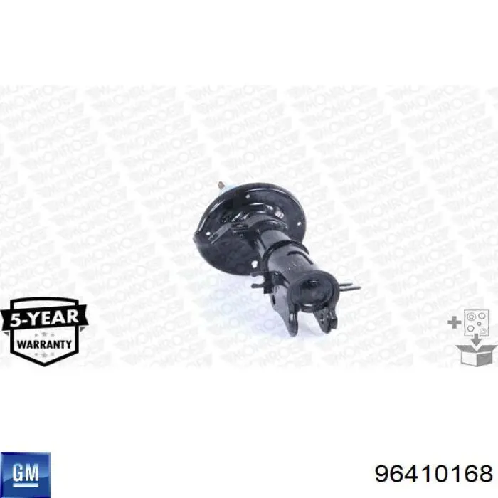 Amortecedor dianteiro direito General Motors 96410168 preço, a partir de 80,06 USD