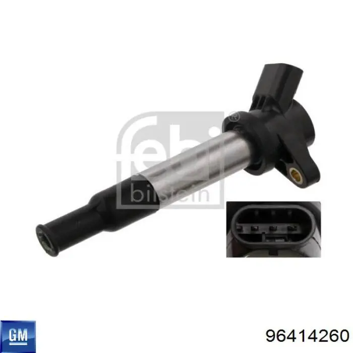 Bobina de ignição General Motors 96414260 preço, a partir de 37,46 USD