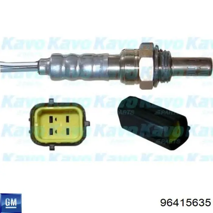 96415635 General Motors Sonda lambda, sensor de oxigênio