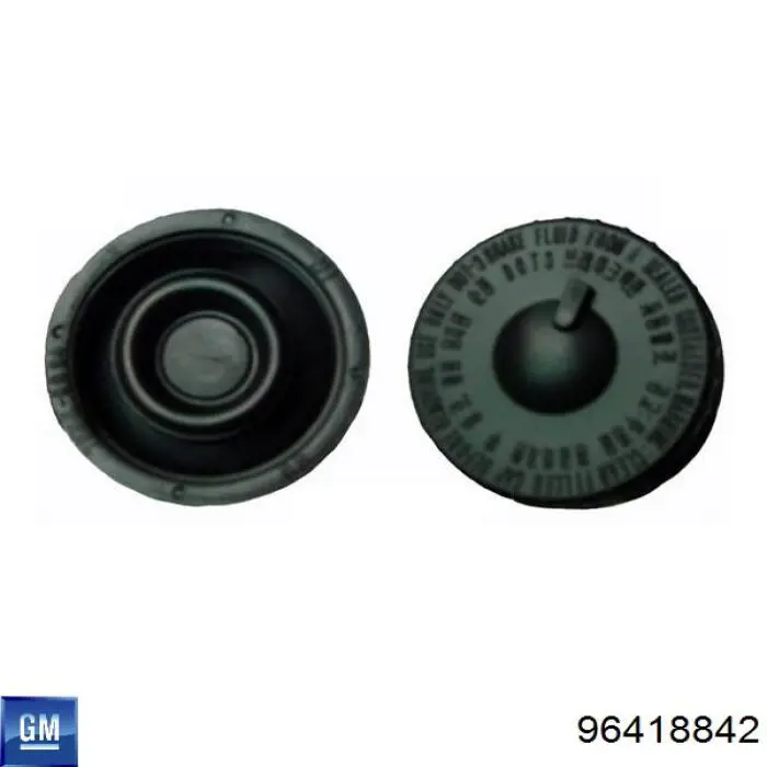 96418842 General Motors Tampa de tanque de cilindro mestre do freio