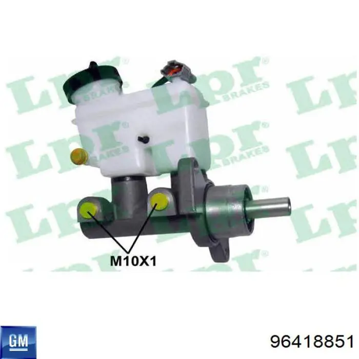 Compre 96418851 General Motors Cilindro mestre do freio