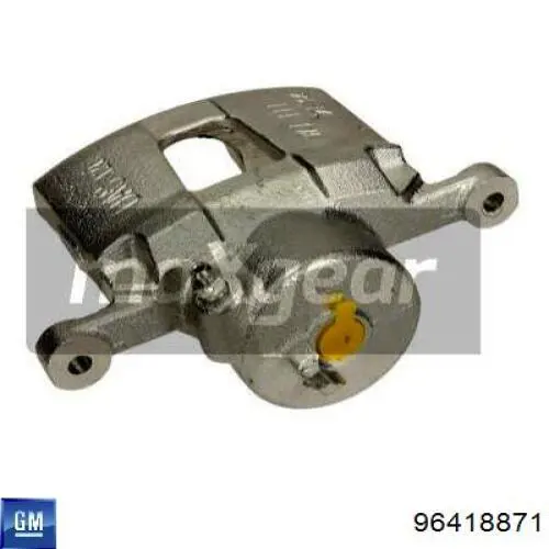 96418871 General Motors Suporte do freio dianteiro esquerdo