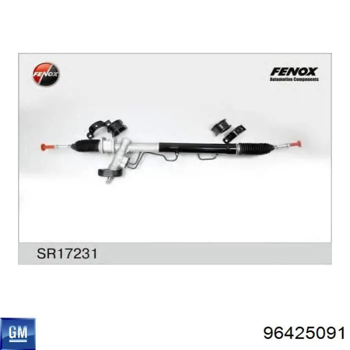 Cremalheira da direção General Motors 96425091 preço, a partir de 103,86 USD