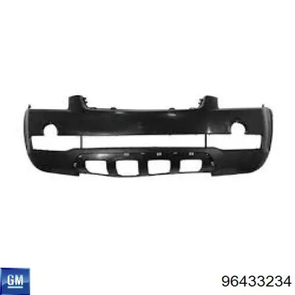 Pára-choque dianteiro para Chevrolet Captiva I C100