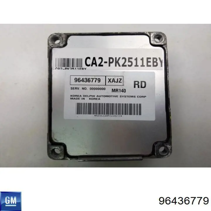 96436779 General Motors Módulo de direção (Centralina eletrônica) de motor