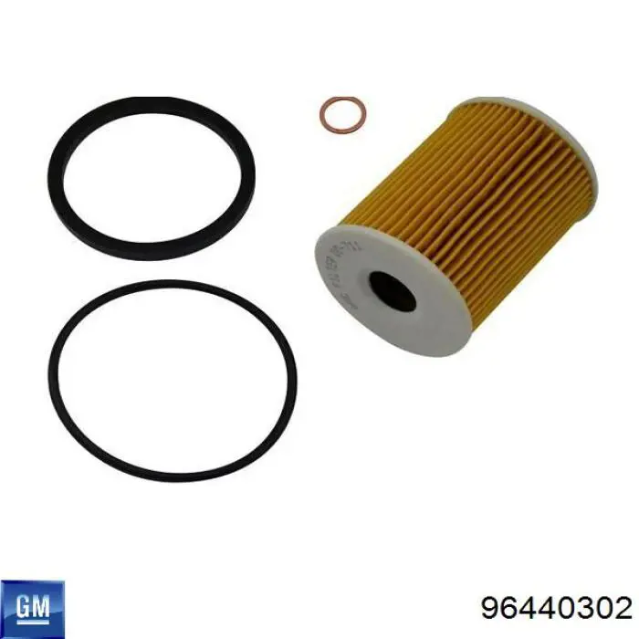Compre 96440302 General Motors Filtro de óleo