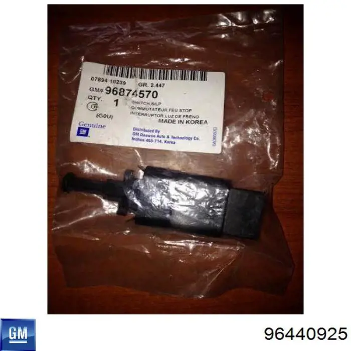 Sensor de ativação do sinal de parada General Motors 96440925 preço, a partir de 11,85 USD